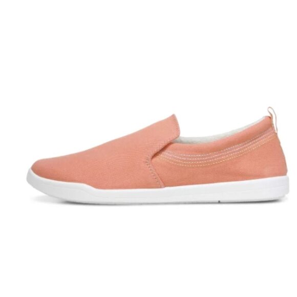 Women’s Vionic Marshall Canvas Slip On – Papaya (WIDE) - Picture 11 of 12